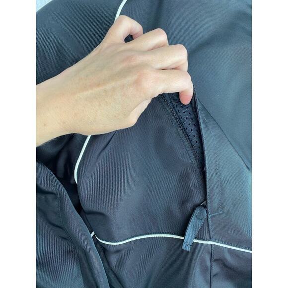 Joe Rocket Girl Women's L Black Padded Nylon Motocycle Bike Riding Jacket - Picture 5 of 14